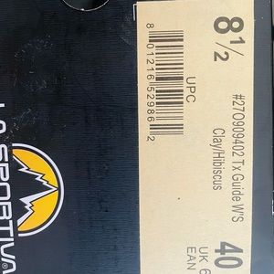 La Sportiva TX Guide Clay/Hibiscus